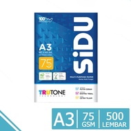 SIDU A3 75gsm HVS Paper Photocopy Printing Paper