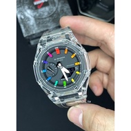 Ga2100 ori custom set Transparent complete set ga-2100 BNB blackout rainbow ga2100ske