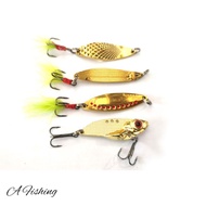 BRASS METAL SPOON 8GRAM 4CM