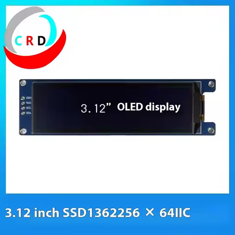 Chanruida 3.12 inch OLED LCD 256x64 driver SSD1362 interface IIC diymore official store led module o