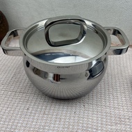[100%authentic]Shopkeeper for Personal Use18/10Stainless Steel18~24Noodle Soup Pot Thickened Breakfast Pot Kitchen Multi-Purpose Induction Cooker Gas Stove