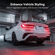 Car Bumper Spoiler Rear Lip Anti-collision Side Skirt Side Air Vent Cover Trim For BMW 3 Series G20 