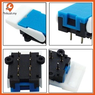 Pinkcat 10pcs Blue Telephone Hook Switch 6 Pin Inte Doorbell Switch Retainer Reed Switch de Repair P