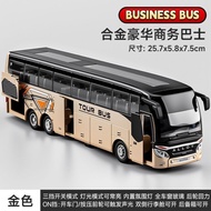 Bus Toy Alloy Simulation Tourism Bus Bus Model Boy Bus Bus Toy Car