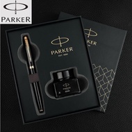 Parker Fountain Pen New Style IM Elegant Black Lia High-End Business Men Women Office Gifts Ink Gift Box Birthday Gift Free Engrave AW6T