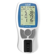 🔥 Medical blood lipid 5 in1 Multiparameter Total Cholesterol,HDL,LDL and Triglicerides Meter test ki