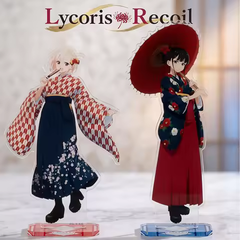 Lycoris Recoil Chisato Takina 10&15CM Acrylic Stand Keychain 2026 New Anime Stand Desktop Decoration