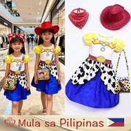 Jessie Toy Story Costume for Kids Girl Dress Toy Story Cowboy Shepherdess Cosplay Halloween
