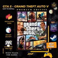 GTA 5  Premium Online Edition [ Steam , Epic or Social Club ] Gta 5 New Steam Account [ New Personal Account ]