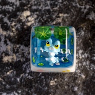 น่ารัก Kawaii Pokemon เรซิ่น Keycaps การ์ตูนน่ารัก Pikachu Psyduck โปร่งแสงคีย์บอร์ด Keycap คีย์บอร์