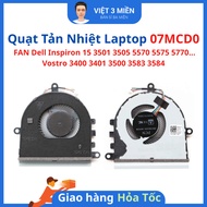FAN Dell Inspiron 15 3501 3505 5570 5575 5770 5593 laptop FAN... (NO DVD) - 07MCD0 7MCD0 ZIN