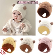 SNOWOY1OY2H Baby Children Beanie Caps, Thickened Hip Hop Autumn Winter Hats, Plush Hat Cartoon Cute 