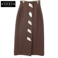 Irene 20S87001 棕色 Keira 高腰半身裙，36 碼