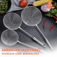 KING 304 Stainless Steel Mesh Strainer Skimmer Thick Mesh Strainer 010 Stainless Steel Strainer