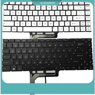 [New] LAPTOP KEYBOARD MSI GS65 GF63 GF63 8RC GF63 8RD laptop English US SILVER WITH LED