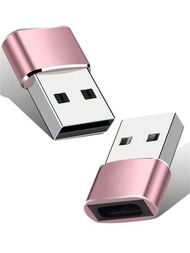 Usb C母轉usb公轉換器,type-c母轉usb公轉換器,type C轉usb A充電器轉換器,適用於iphone15 Iphone 14 Plus 13 12 11 Pro Max,三星galaxy S23 S22 S21 S20 Ultra,apple Watch Series 7 8 Se,airpods,ipad Air等,usb C母轉usb公轉換器套裝（鋁殼,旅行必備品/必需品）,適用於iphone 14,apple Watch,airpods Carplay等,type C充電線電源轉換器