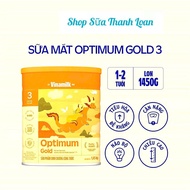 (HSD T3-2027) (Mẫu Mới) SỮA BỘT VINAMILK OPTIMUM GOLD 3 1.450KG.
