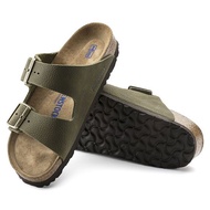 Birkenstock Arizona Steer Khaki (Soft Footbed)