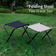 Outdoor Folding Table And Chair Portable Ultra-Light Bench Chair Camping Field Fishing Stool