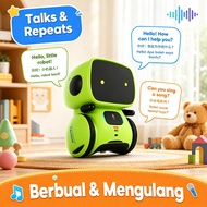 Talking Robot Toy Kids Boys Girls Voice Control Dance Sing Interactive Mainan Robot
