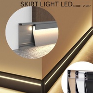 Profile Aluminum Cover Led Strip Channel Skirt Light Led 1 Meter