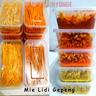 Termurah mie lidi gepeng kemasan box thinwall 500ml