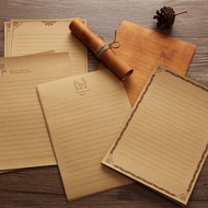 Combo of 5 A5 size vintage letter writing paper - Classic style A5 letter writing paper - A5 size le