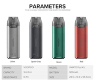 BARANG TERLARIS !!! VMATE POD KIT 900MAH POD VMATE AUTHEN by VOOPOO