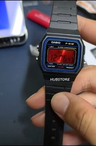 HUBSTORE CASIO 卡西歐 Casioak F91 F91W F-91 F-91W F-91W-1 F-91W-1D F-91WB-1A F-91WB-2A1 F-91WB-7A F-91W