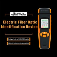 GUANGYAN S2 One Step Electric Fiber Optic Identifier Live Fiber Optical Detector with Visual Fault L