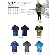 YM X OREN SPORT QD71 COOL FIT POLYESTER INTERLOCK 150GMS ECO DRY QUICK DRY COLAR