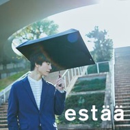 estaa - masu方形 一級遮光 防UV 晴雨兼用 迷你輕量 短傘 縮骨遮 - 純色系列