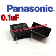 WSS (1PCS) 0.1uF 100nF 104 250Vx2 Fan Polypropylene Film Capacitor