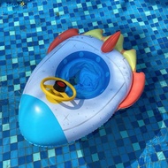 BFCM Inflatable Summer Floater/Salbabida Rocket Design for Kids