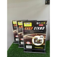 ACRYLIC CARD STAND A4 - PY8906/ ACRYLIC T SHAPE DISPLAY STAND/ A4 ACRYLIC STAND 210X297MM