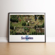 Suikoden Game Poster - A3 Size