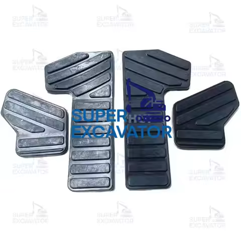 For Hyundai R80/150/210/215/225/305-7 Excavator Walking Foot Pedal Rubber Cover Foot Leather Foot Ru