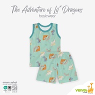 JUNIOR VELVET KUTUNG SET 6-9 months M velvet junior The Adventure of Lil' Dragons