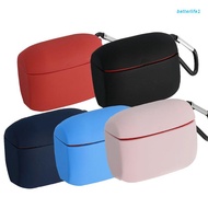BTM  Silicone Shockproof Anti-Scratch Protective Case Cover with Carabiner for Jabra Elite Active 65t Headphone Headset Accessories