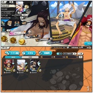 [JP Server] OPBR One Piece Bounty Rush Account × 3 Extreme (Roger × Nika V2 × Kaido)