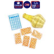 DV Deals Bingo w/ Shaker and Cards - Pinoy Game Rattan Bingo Set