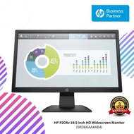 HP P204v 19.5 inch HD Widescreen Monitor (5RD66AA#AB4)