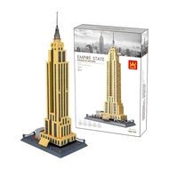 BRICKS 5212 THE EMPIRE STATE BUILDING OF NEW YORK 1995 PCS WANGE