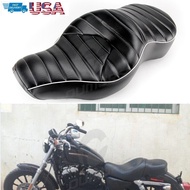 Harley Accessories XL883 1200N 04-23 883 Leather Seat Modification Accessories Double Leather Seat C