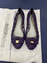 Melissa x Jason Wu 紫色鏤空平底鞋