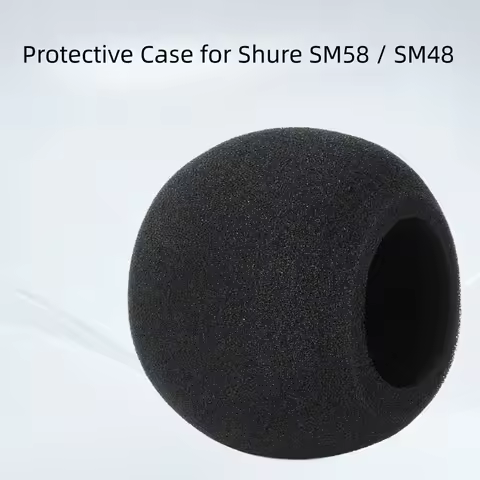 Foam Microphone Windscreen for Shure SM58/SM48 Microphone Cover Mic Cover Windshield