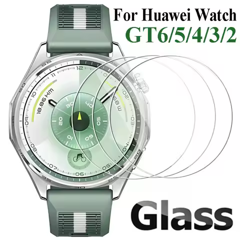 2-6PCS Screen Protector For Huawei Watch GT 6 46MM 41MM Cover Film Tempered Glass For huawei GT6 GT5