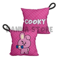 GANTUNGAN Cute BTS BT21 KPOP Cooky Pillow Keychain