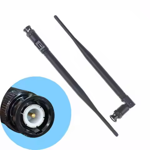 2Pcs 5dBi Gain UHF 500MHz-900MHz Antenna 210mm UHF Antenna With BNC Connector For Wireless Microphon