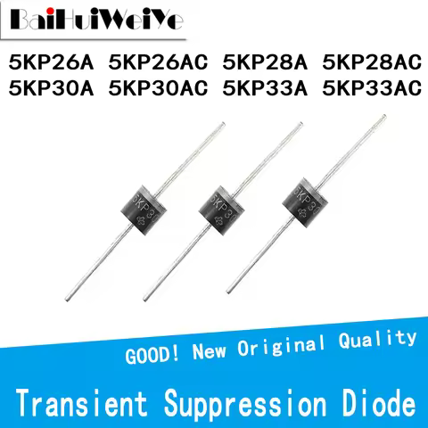 5PCS 5000W Transient Suppression Diode TVS Diode 5KP26A 5KP26CA 5KP28A 5KP28CA 5KP30A 5KP30CA 5KP33A